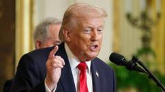 डोनाल्ड ट्रंप ने पांच अमेरिकी विमानों के गिराए जाने की ख़बर को ‘झूठा’ बताया